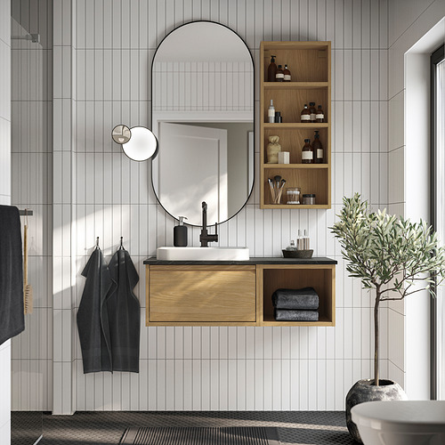 BACKSJÖN/ÄNGSJÖN wash-stand/wash-basin/tap