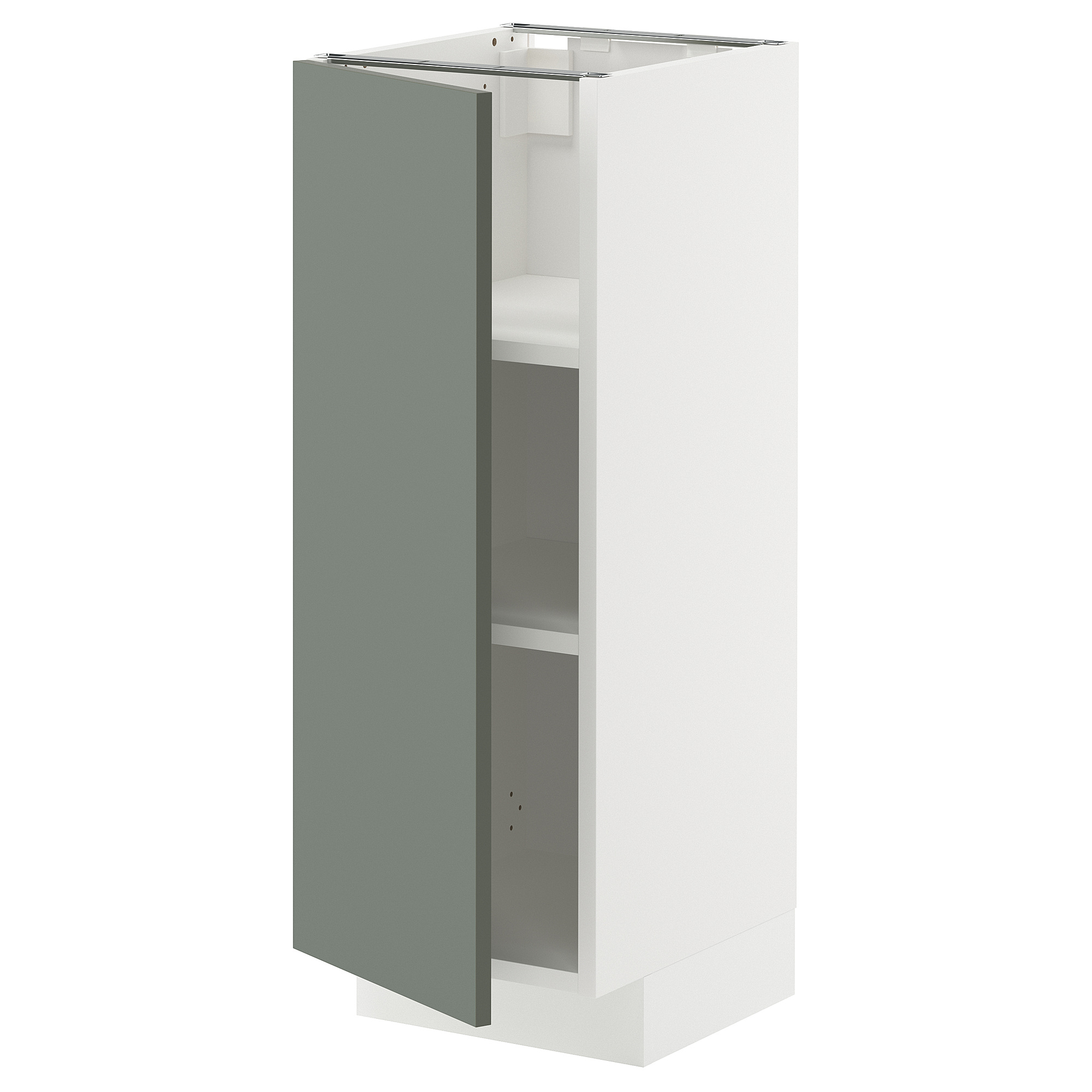 METOD base cabinet with shelves