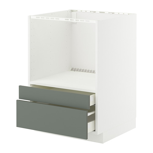 METOD/MAXIMERA base cabinet f combi micro/drawers