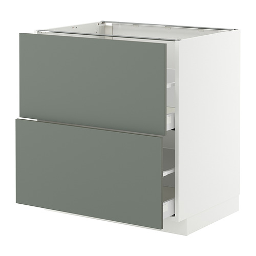 METOD/MAXIMERA base cb 2 fronts/2 high drawers