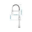 VIMMERN kitchen mixer tap/handspray