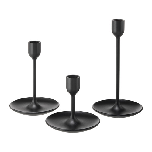 FULLTALIG candlestick, set of 3