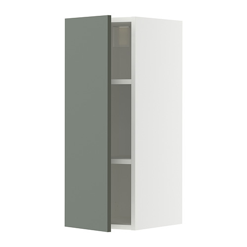 METOD wall cabinet with shelves