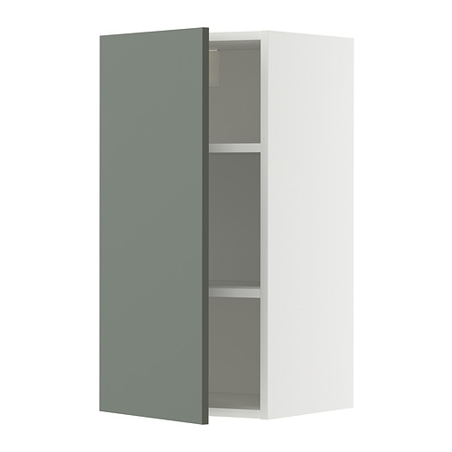 METOD wall cabinet with shelves
