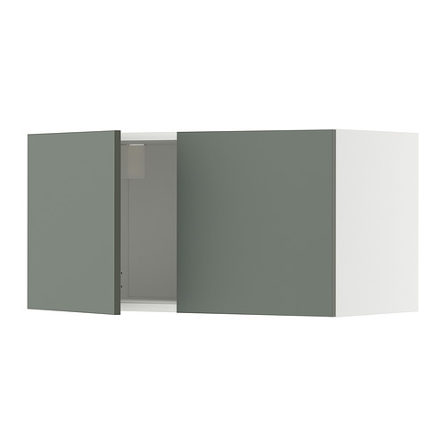 METOD wall cabinet with 2 doors