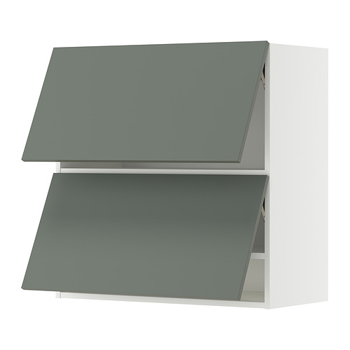 METOD wall cabinet horizontal w 2 doors