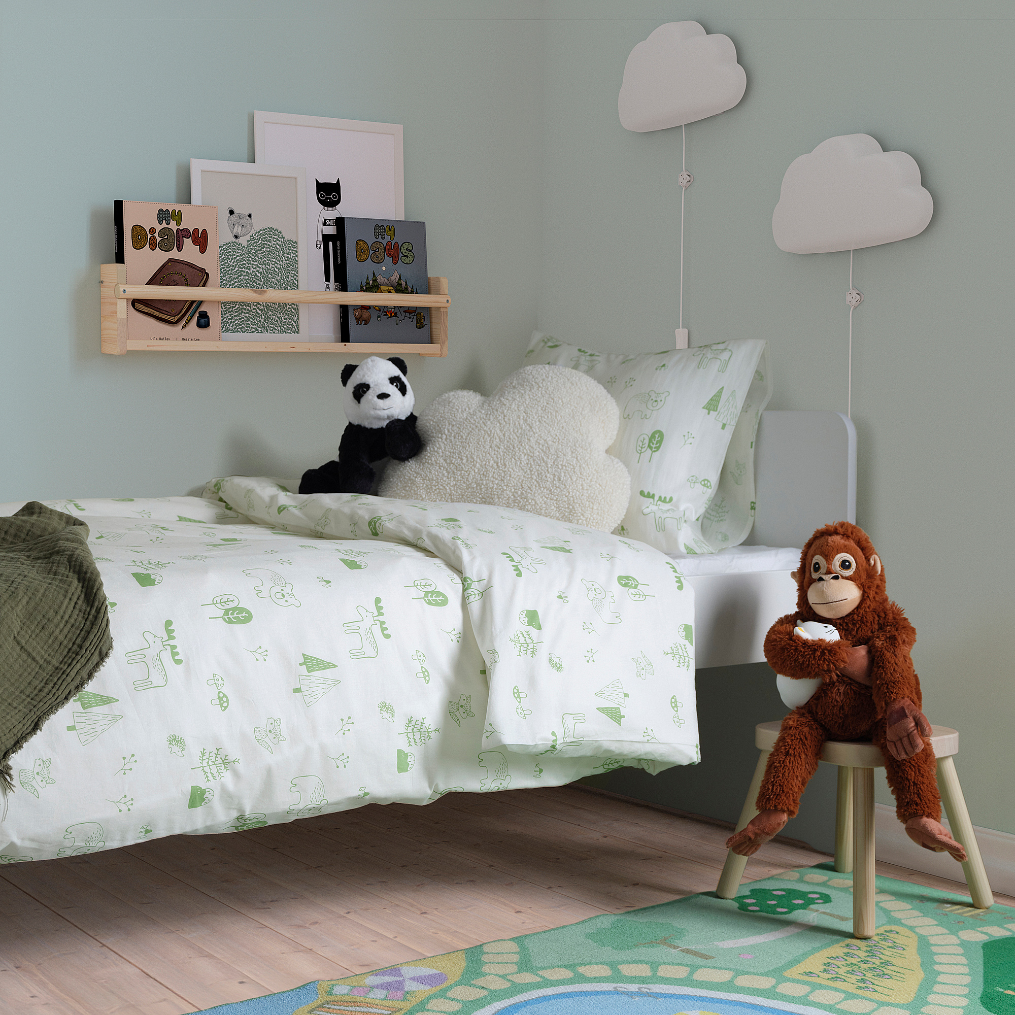 BARNDRÖM duvet cover and pillowcase