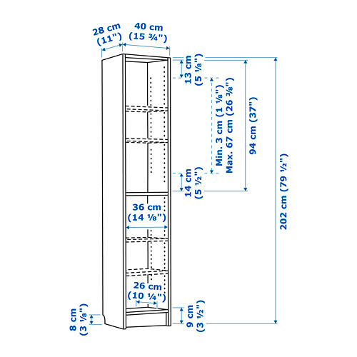 BILLY bookcase