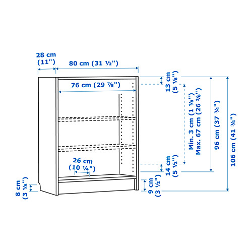 BILLY bookcase