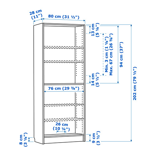 BILLY bookcase