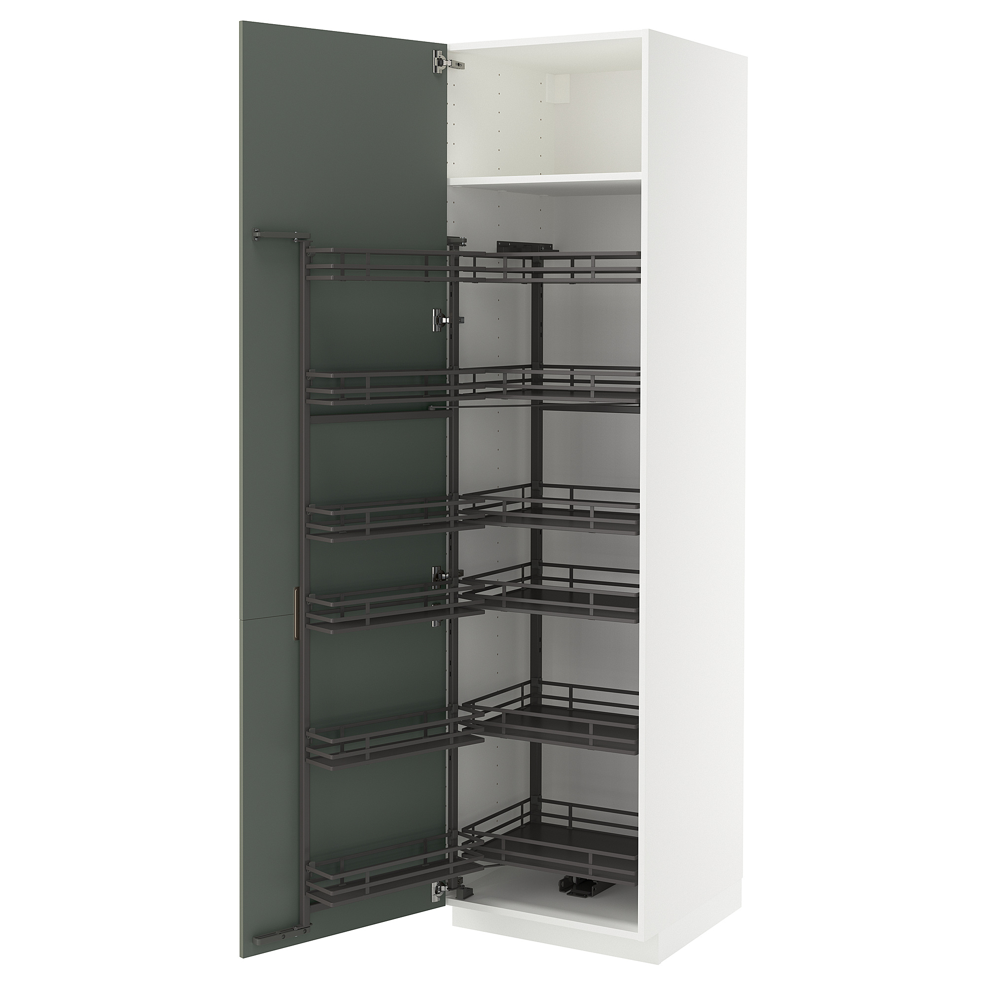 METOD high cabinet with pull-out larder