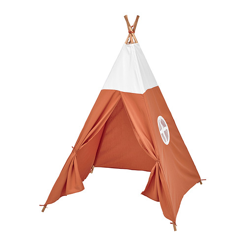 HÖVLIG - children's tent, red-brown | IKEA Hong Kong and Macau - E1013867_S4