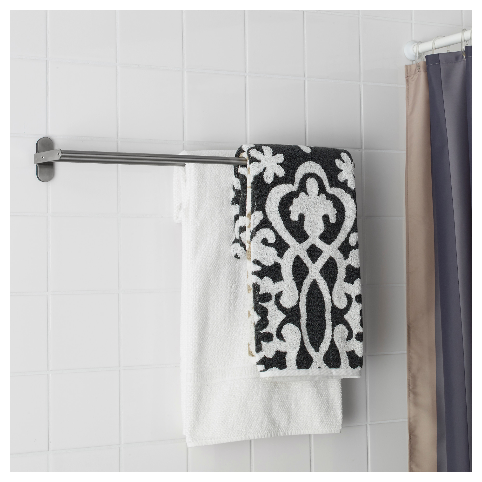 towel rail in shower