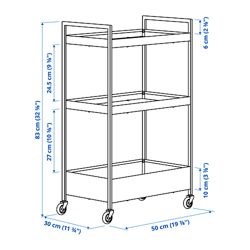 NISSAFORS trolley