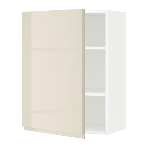 METOD wall cabinet with shelves