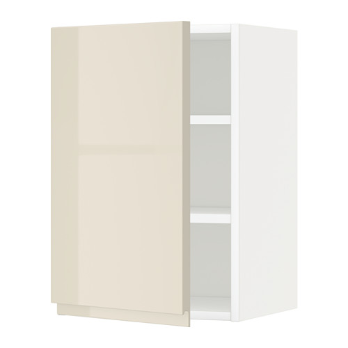 METOD wall cabinet with shelves