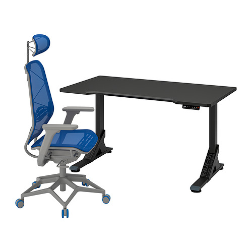 UPPSPEL/STYRSPEL gaming desk and chair