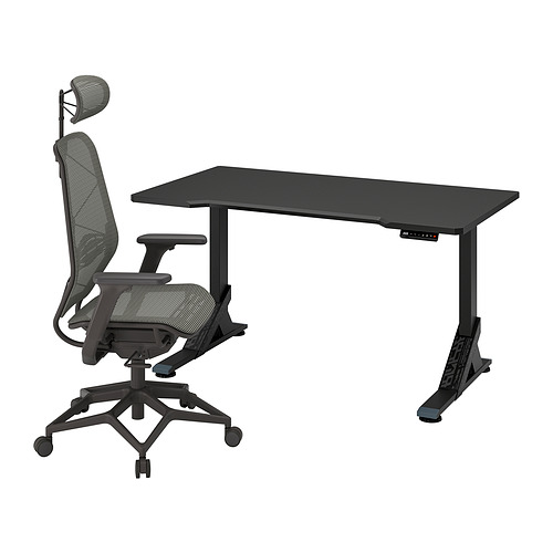 UPPSPEL/STYRSPEL gaming desk and chair
