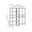 KOLBJÖRN shelving unit with 2 cabinets