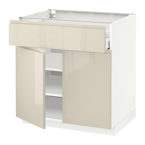 METOD/MAXIMERA base cabinet with drawer/2 doors