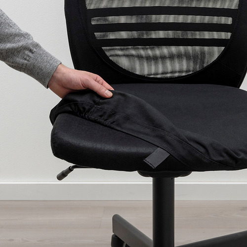 FLINTAN office chair with armrests