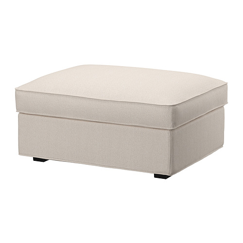 KIVIK footstool with storage