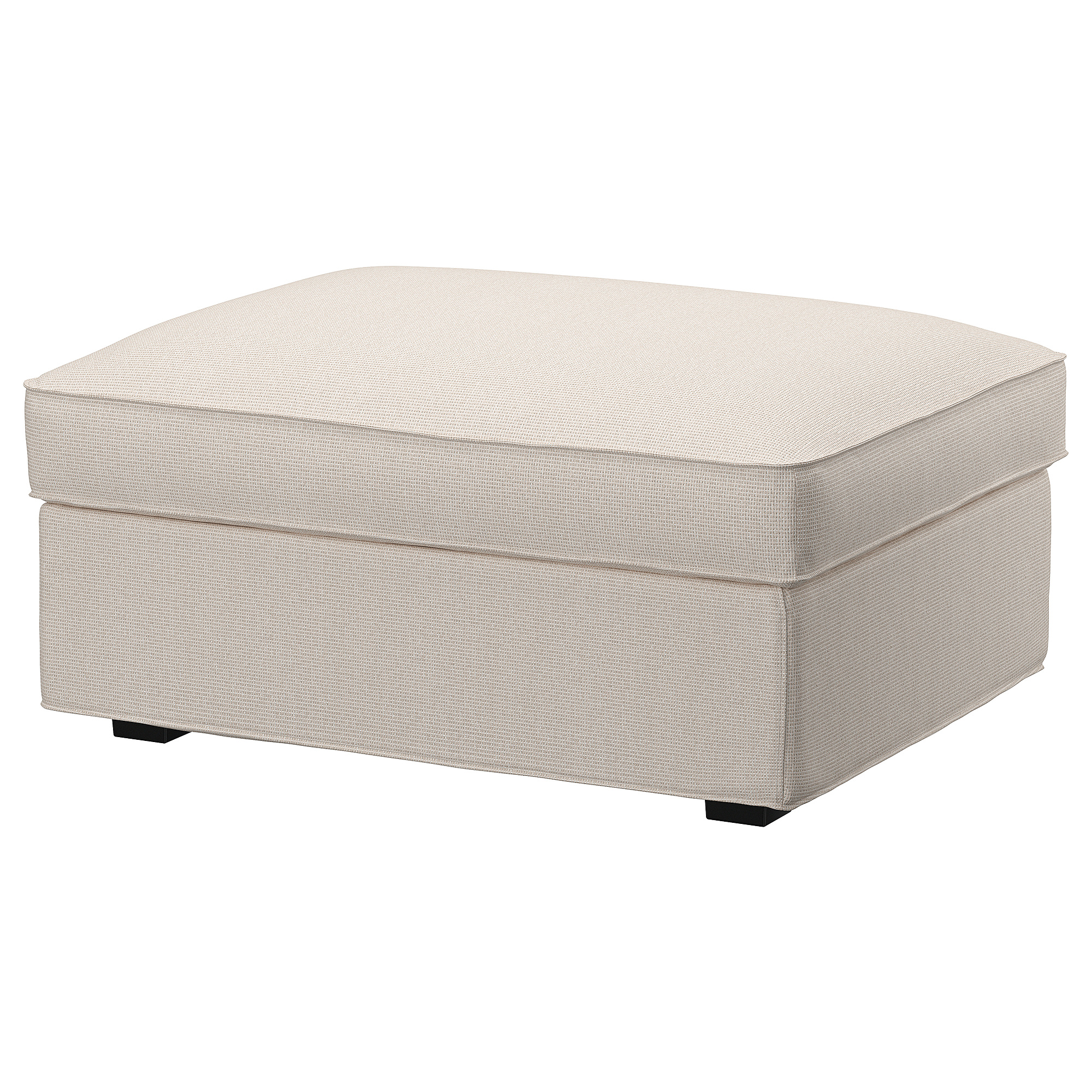 KIVIK footstool with storage