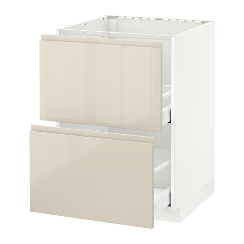 METOD/MAXIMERA base cab f sink+2 fronts/2 drawers