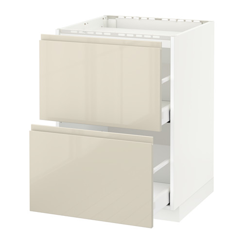 METOD/MAXIMERA base cab f hob/2 fronts/2 drawers