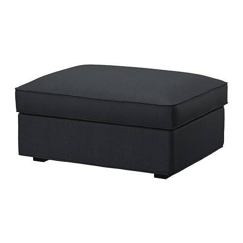 KIVIK footstool with storage