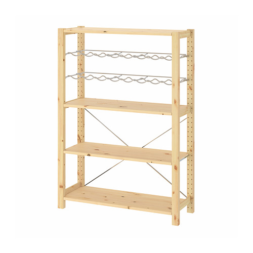 IVAR 1 section/shelves/bottle racks