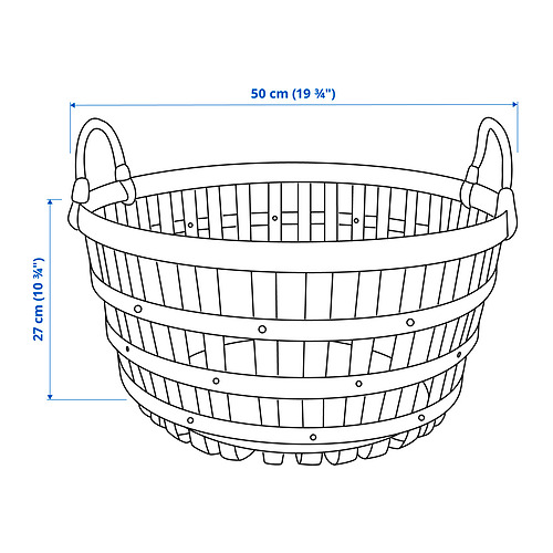 VÄXTHUS basket