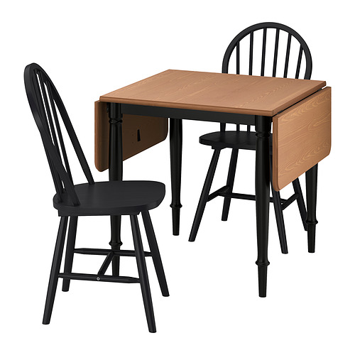 DANDERYD/SKOGSTA table and 2 chairs