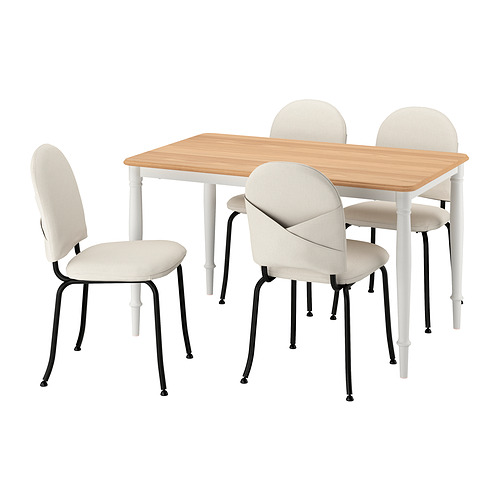 DANDERYD/EBBALYCKE table and 4 chairs
