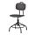 KULLABERG - swivel chair, black | IKEA Hong Kong and Macau - PE734601_S1