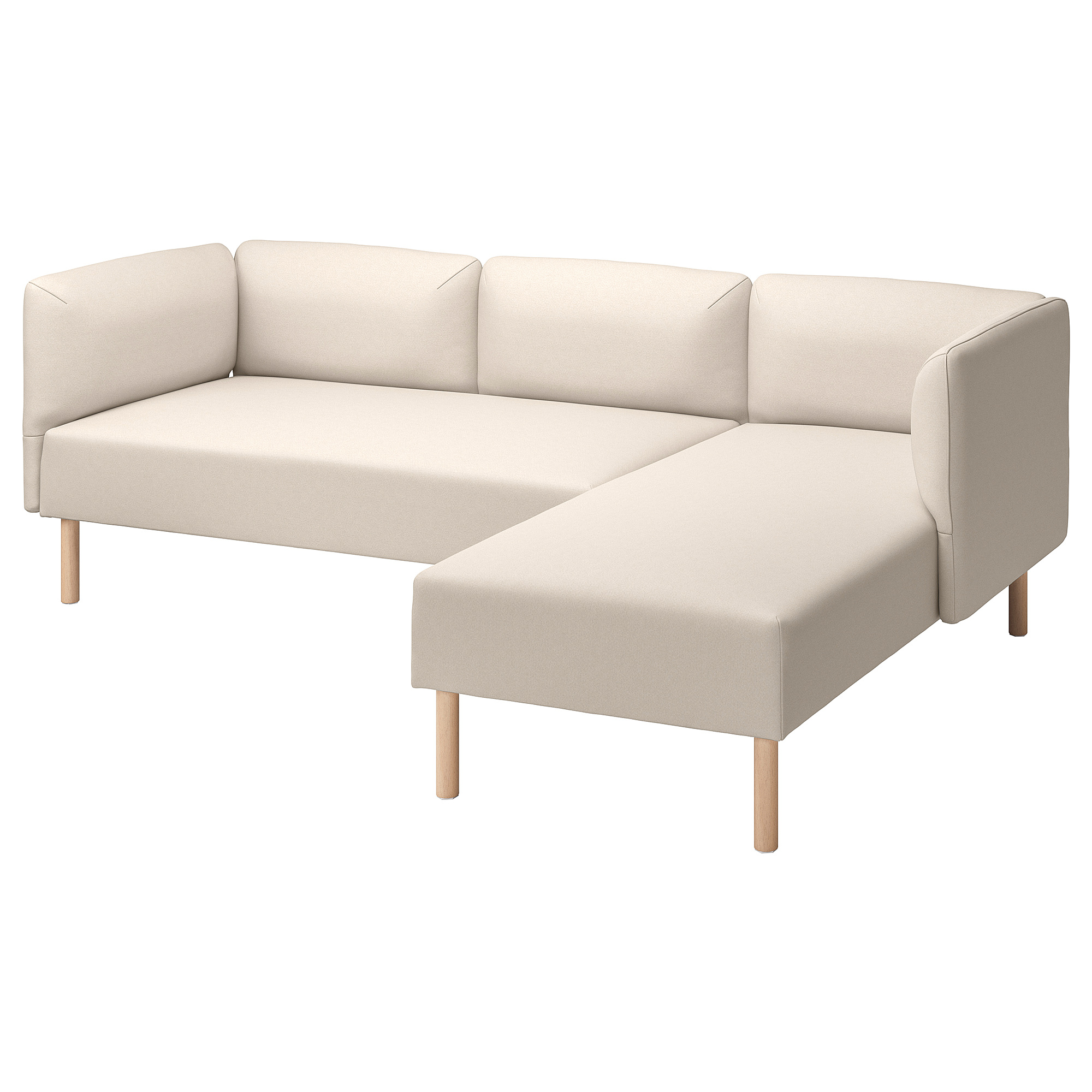 LILLEHEM 3-seat modular sofa w chaise longue
