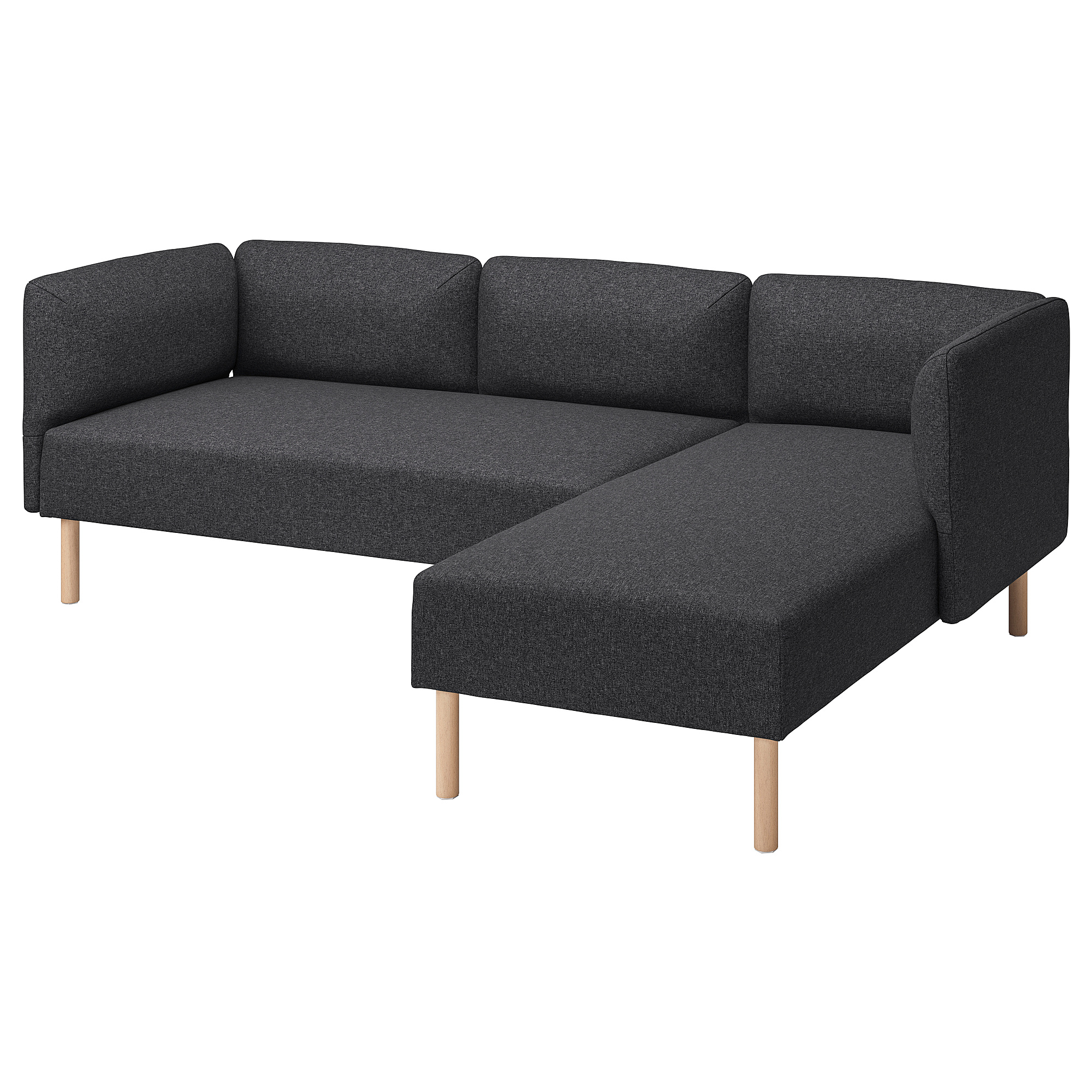 LILLEHEM 3-seat modular sofa w chaise longue