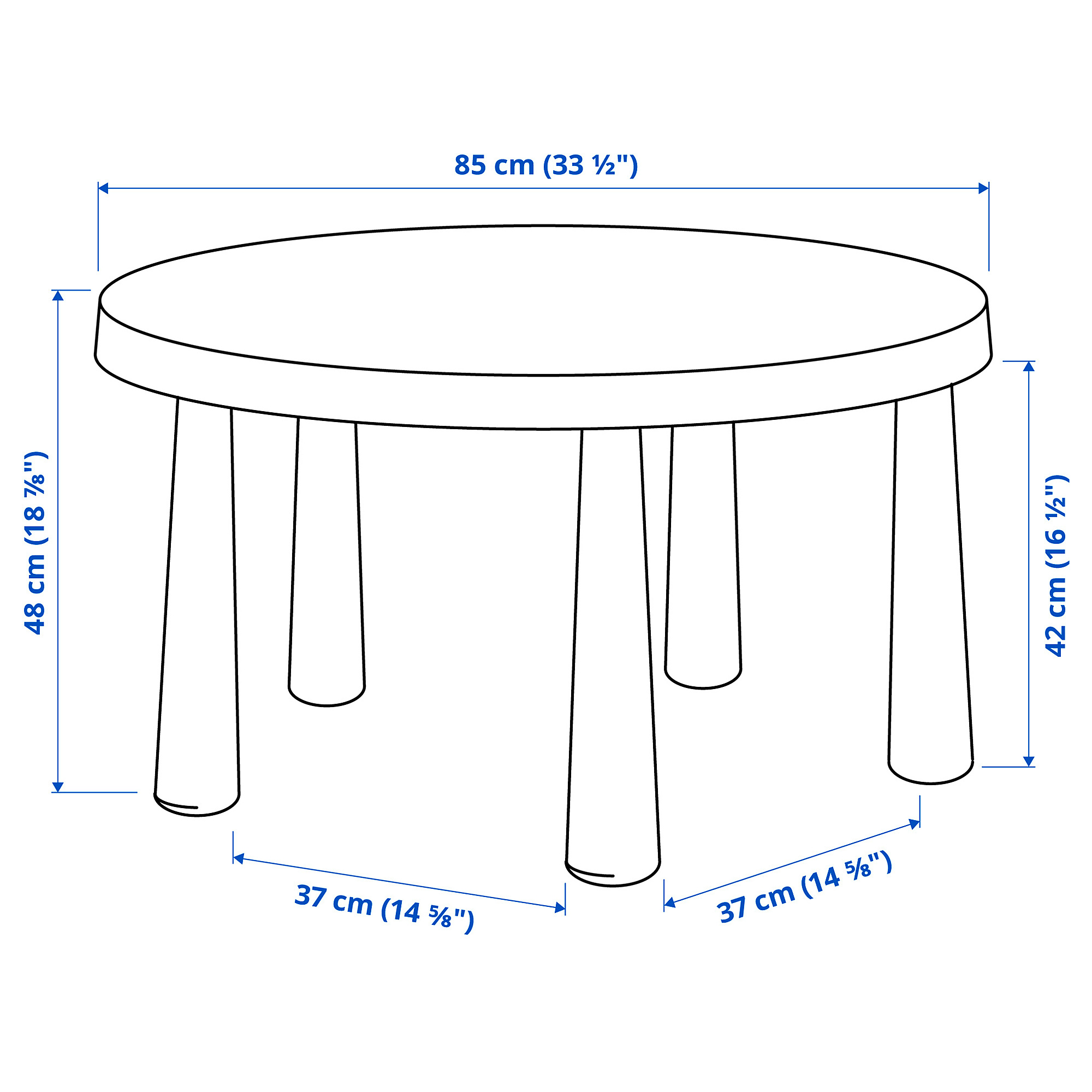 MAMMUT children's table