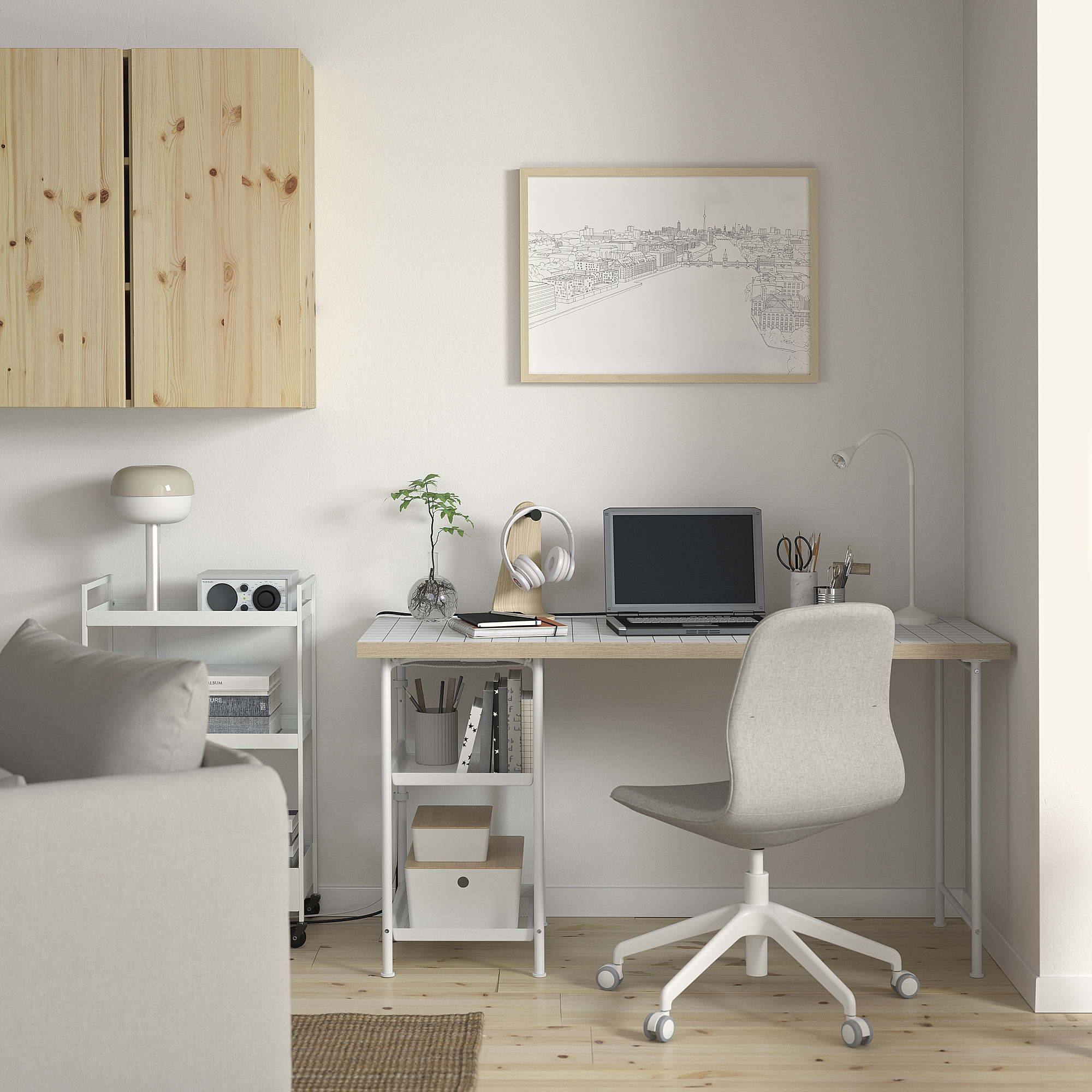 LAGKAPTEN/SPÄND desk