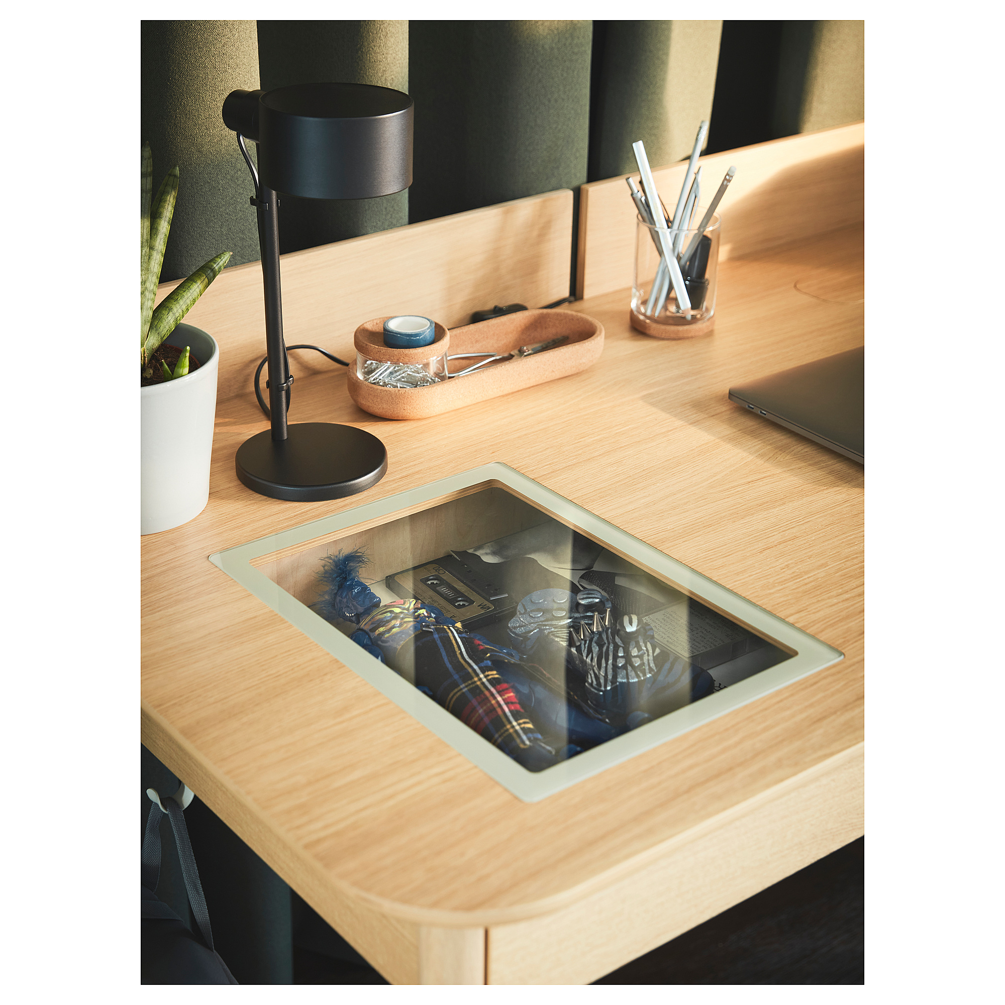 RIDSPÖ/BJÖRKBERGET desk and chair