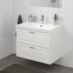 GODMORGON - 雙抽屜洗手盆櫃, 白色 | IKEA 香港及澳門 - PE413906_S3