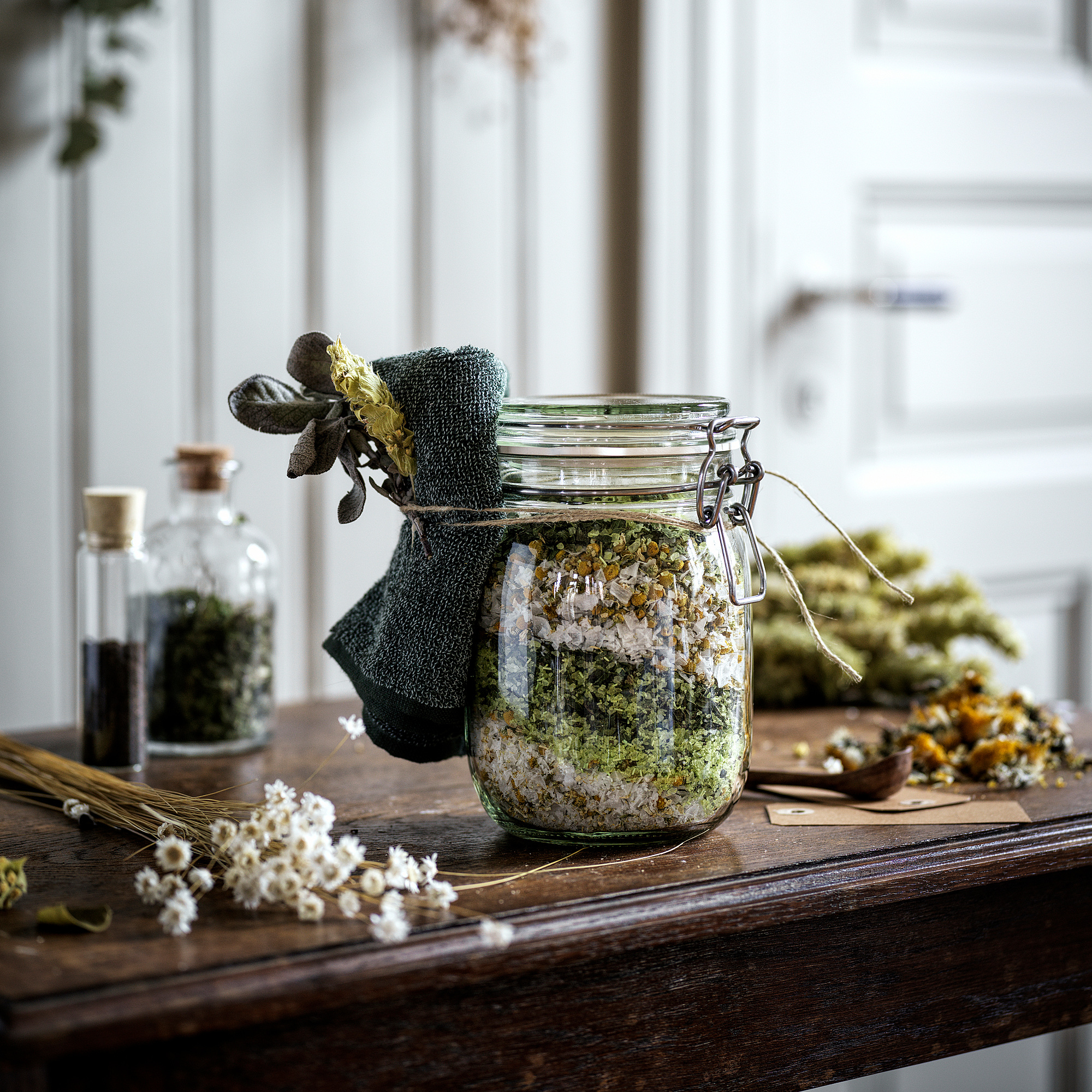 KORKEN jar with lid