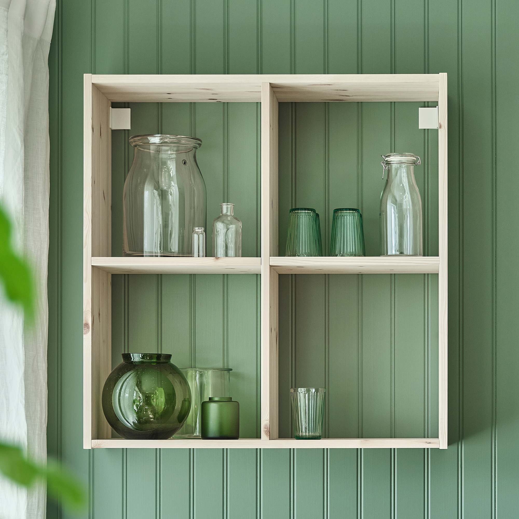 KORKEN bottle shaped jar with lid