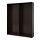 PAX - 2個衣櫃框, 棕黑色 | IKEA 香港及澳門 - PE692362_S1