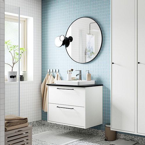 HAVBÄCK/ORRSJÖN wash-stnd w drawers/wash-basin/tap