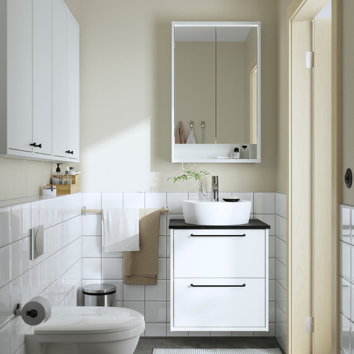 HAVBÄCK/TÖRNVIKEN wash-stnd w drawers/wash-basin/tap