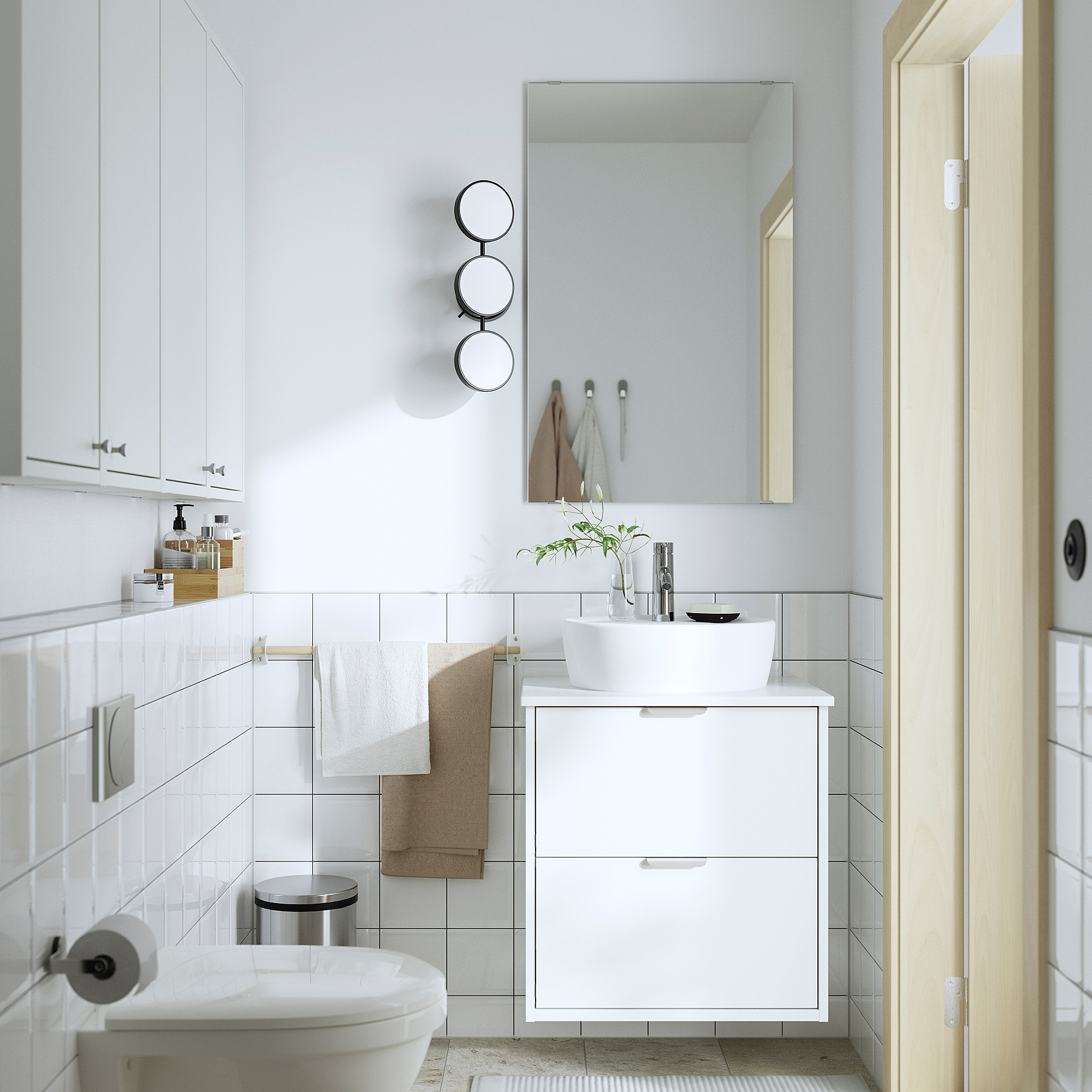 HAVBÄCK/TÖRNVIKEN wash-stnd w drawers/wash-basin/tap