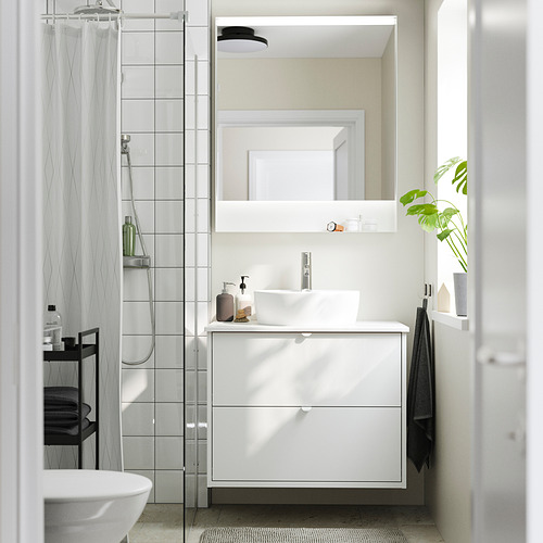 HAVBÄCK/TÖRNVIKEN wash-stnd w drawers/wash-basin/tap