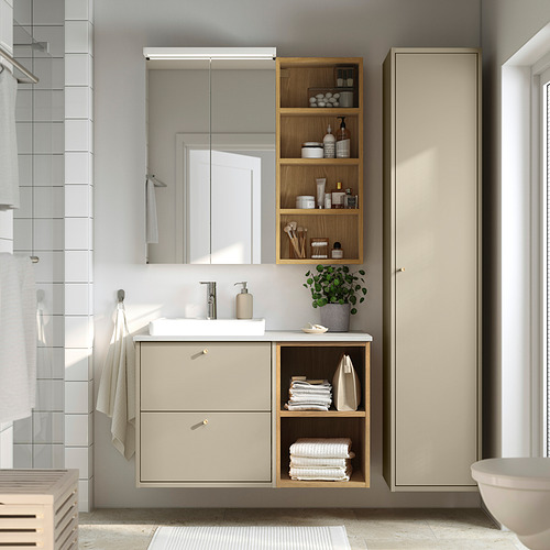 HAVBÄCK/ORRSJÖN wash-stand/wash-basin/tap