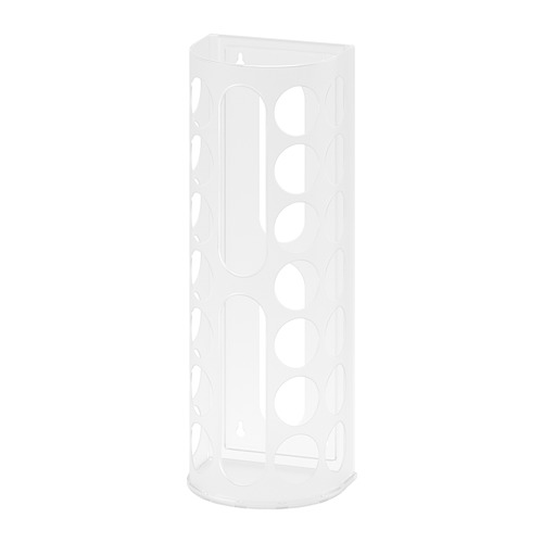 VARIERA - plastic bag dispenser, white